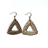 Handmade Earrings Natural Rattan from Philippines