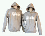 Hoodie USA Gray