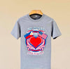 Filipino American T-shirts Gray